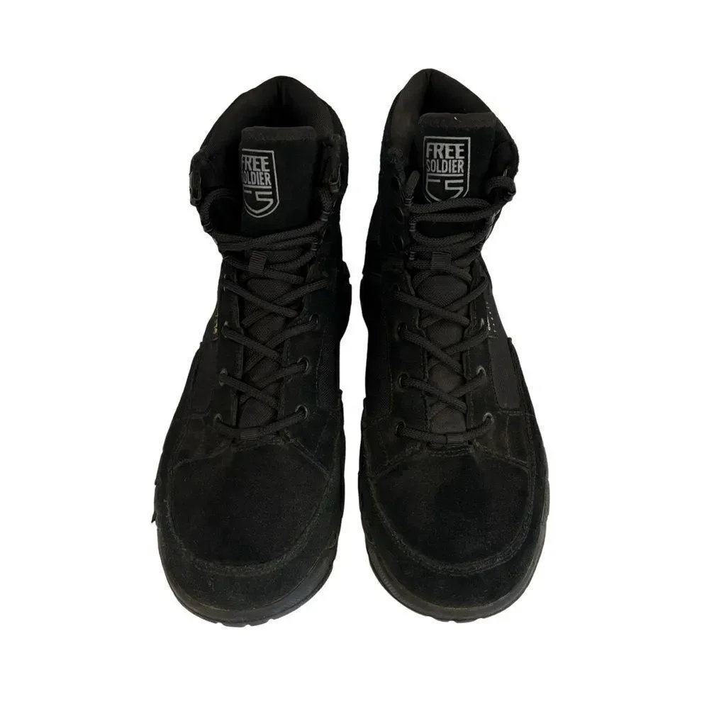 Men’s Free soldier black combat boots size 11